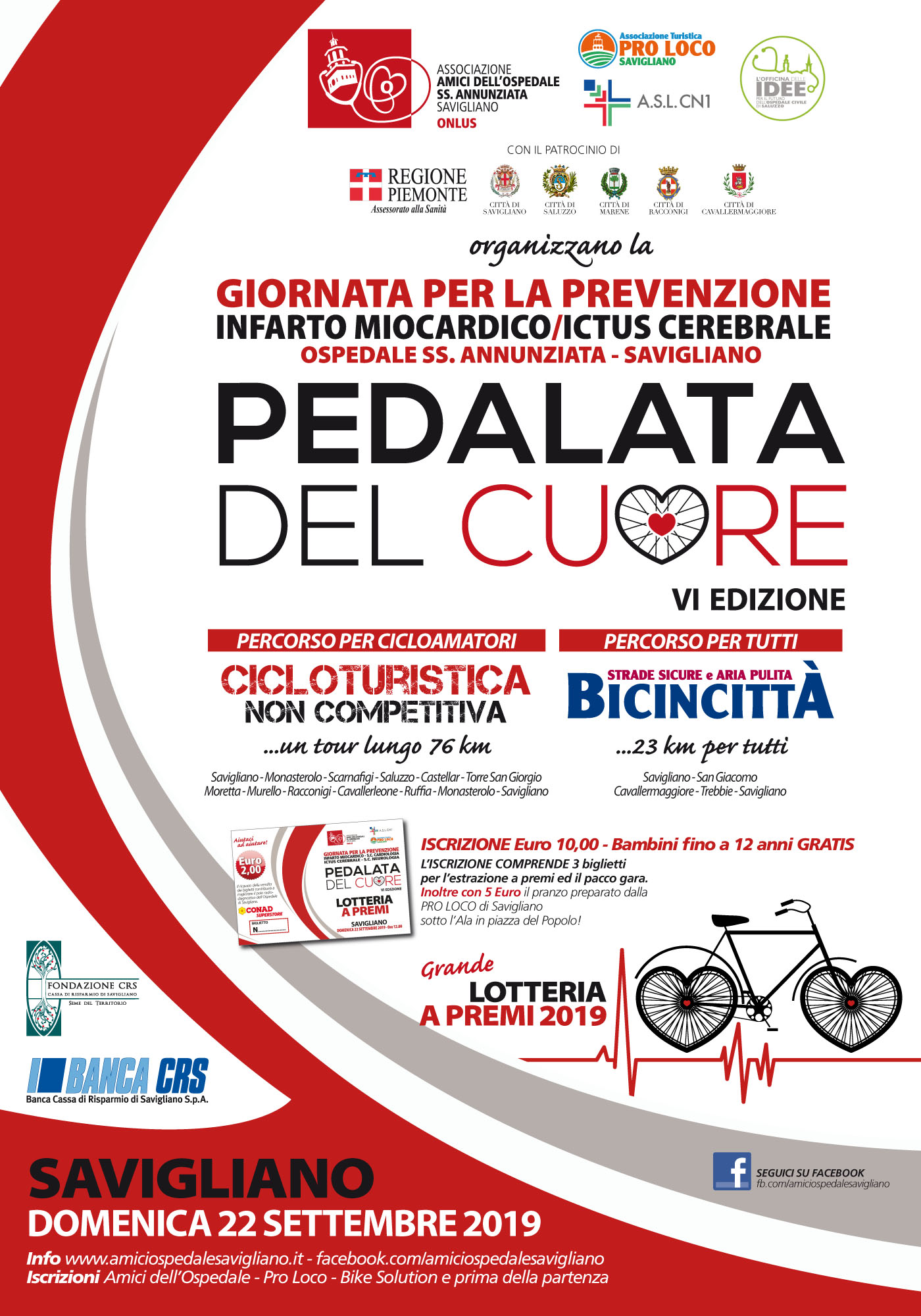 VI Pedalata del Cuore 2019